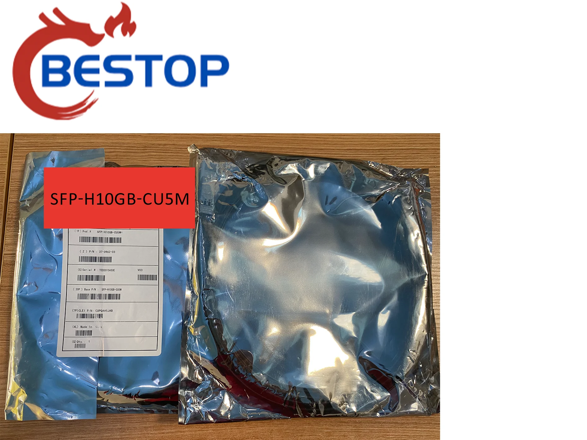 

SFP-H10GB-CU5M 10GBASE-CU SFP+ Cable 5 Meter.