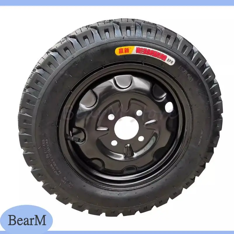 3.75-12 375-12 Inch electric tricycle motorcycle scooter Wheel Tire Tyre with steel rim hub