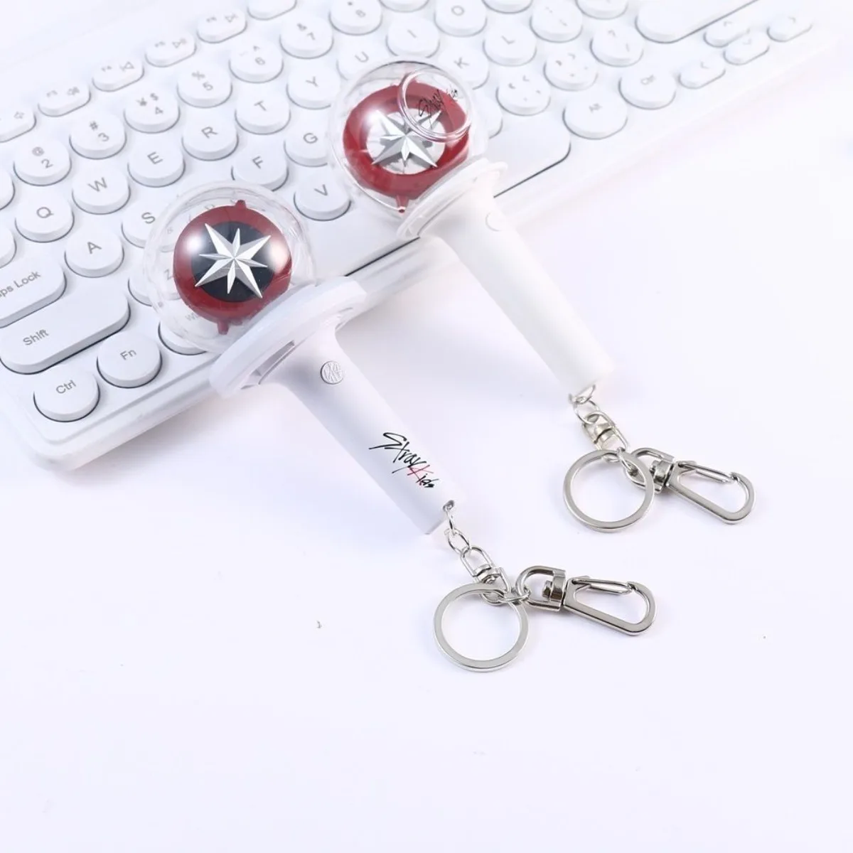 

SKZOO First and Second Generation Mini Support Stick Keychain Glow Pendant Accessories Headband Set Concert Equipment