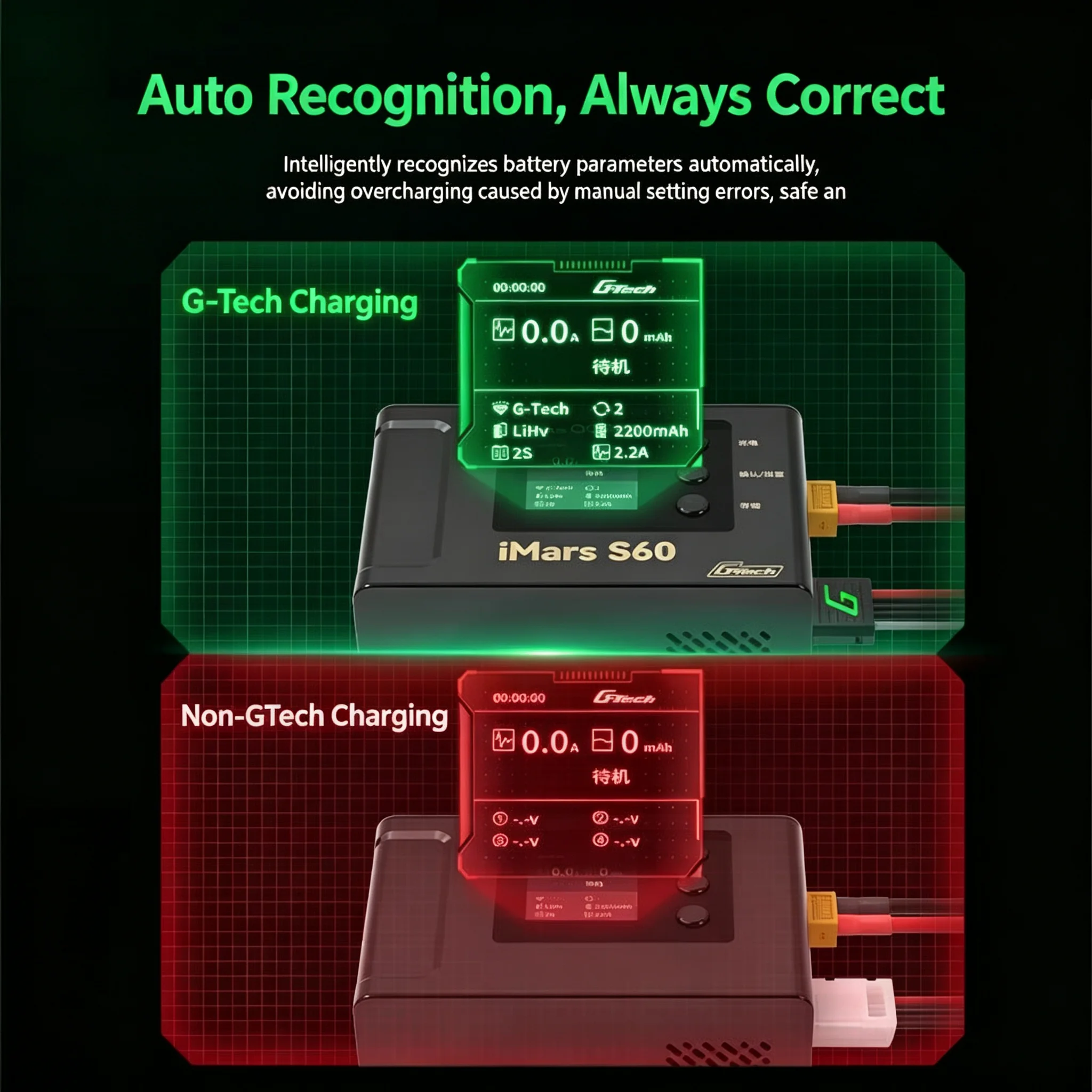 Gens ACE IMars S60 60W G-Tech - Drone Battery Balance Charger incelemesi ve fiyatı