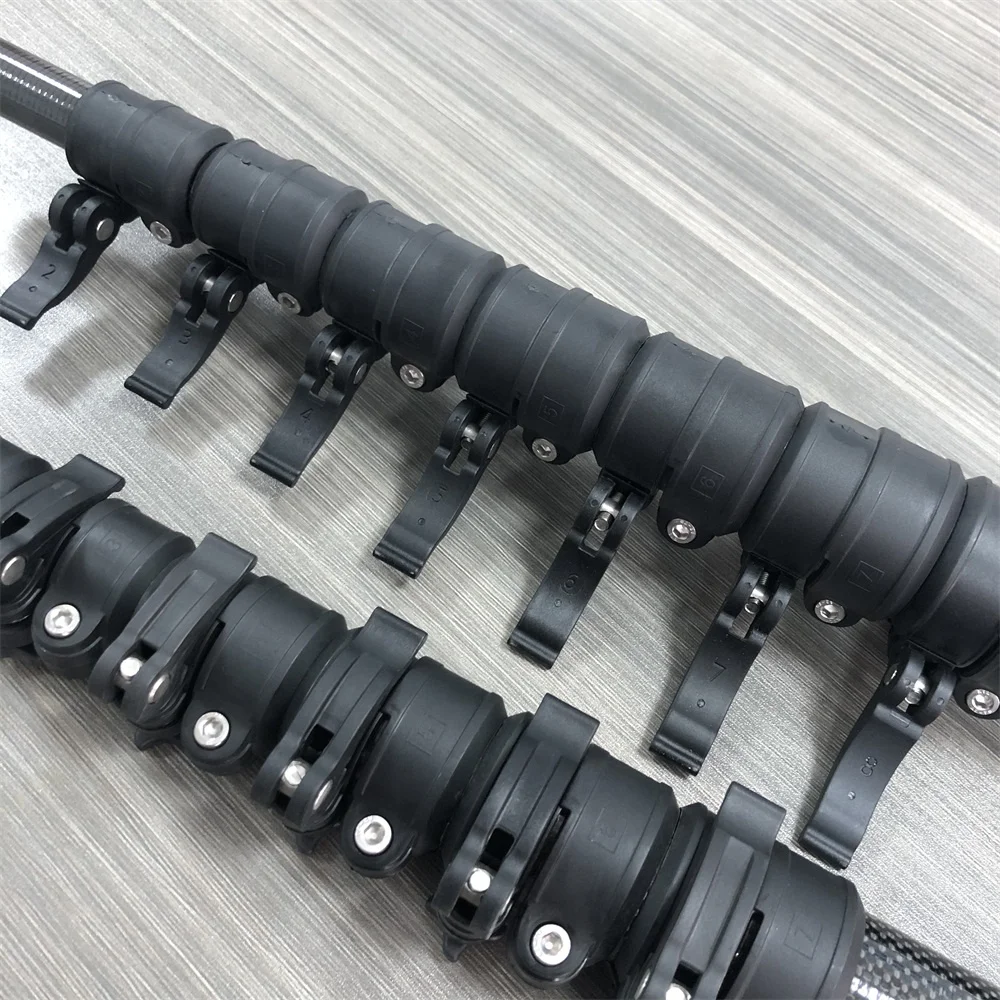 

Factory Direct Sale Flip Clamp Carbon Fiber Tube Clamps Telescopic Pole Tube Double Clamps