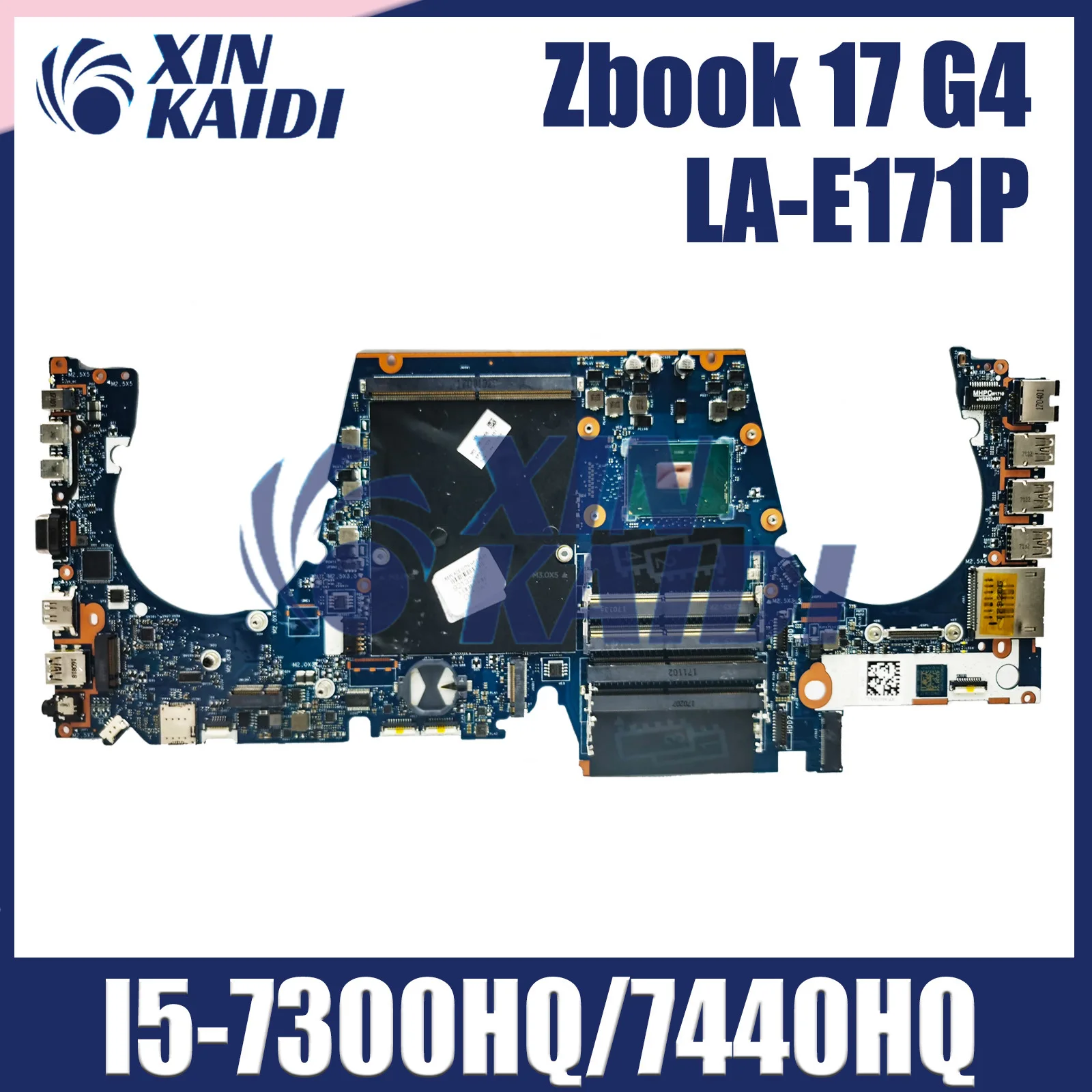 

CPW70 LA-E171P Mainboard For HP ZBook 17 G4 Laptop Motherboard With i5 E3-1535M CPU 921325-601 921326-601 921329-601