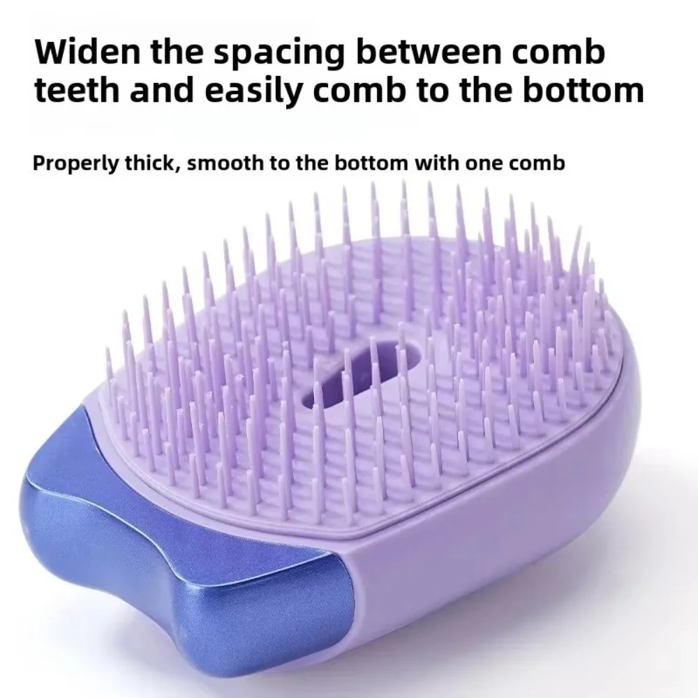 

New Fluffy Hair Cat Claw Comb Tangle Free Anti-static Hair Brush Wet Dry Curly Hair Scalp Massage Comb Salon Hairdressing Comb