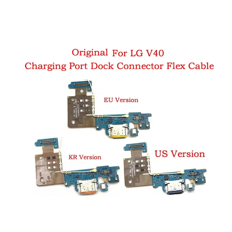  USB Charging Dock Port Connector Board Parts Flex Cable For LG V40 ThinQ V405 V409