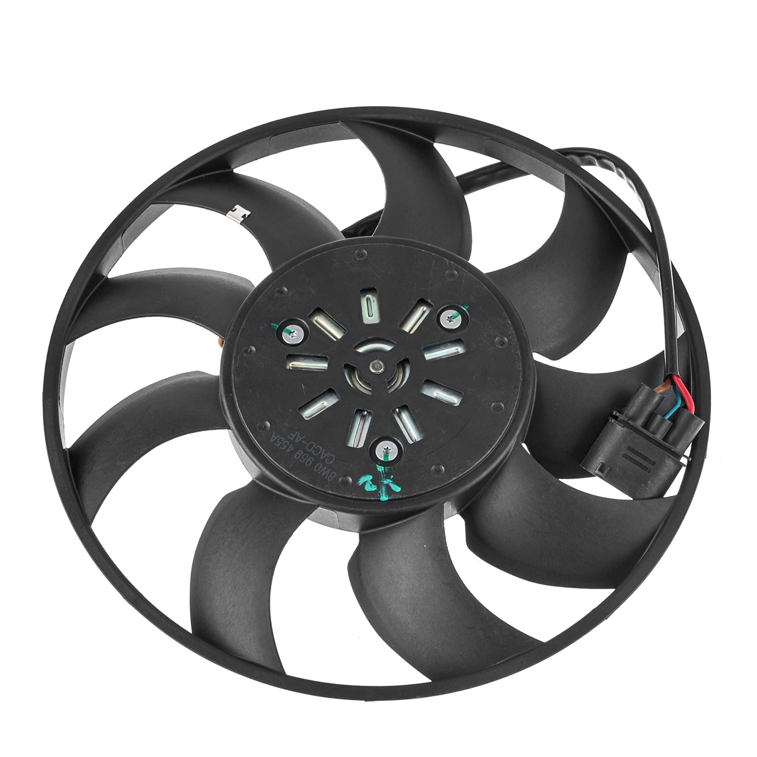 Ventilador de Resfriamento do Motor Esquerdo 8W0959455A,8W0959455AD,8W0959455K Para AUDI A4 B9,A5,A7,A8 D5,Q7 2015-,Q8 2018-,VW Touareg 2018- 3.0T