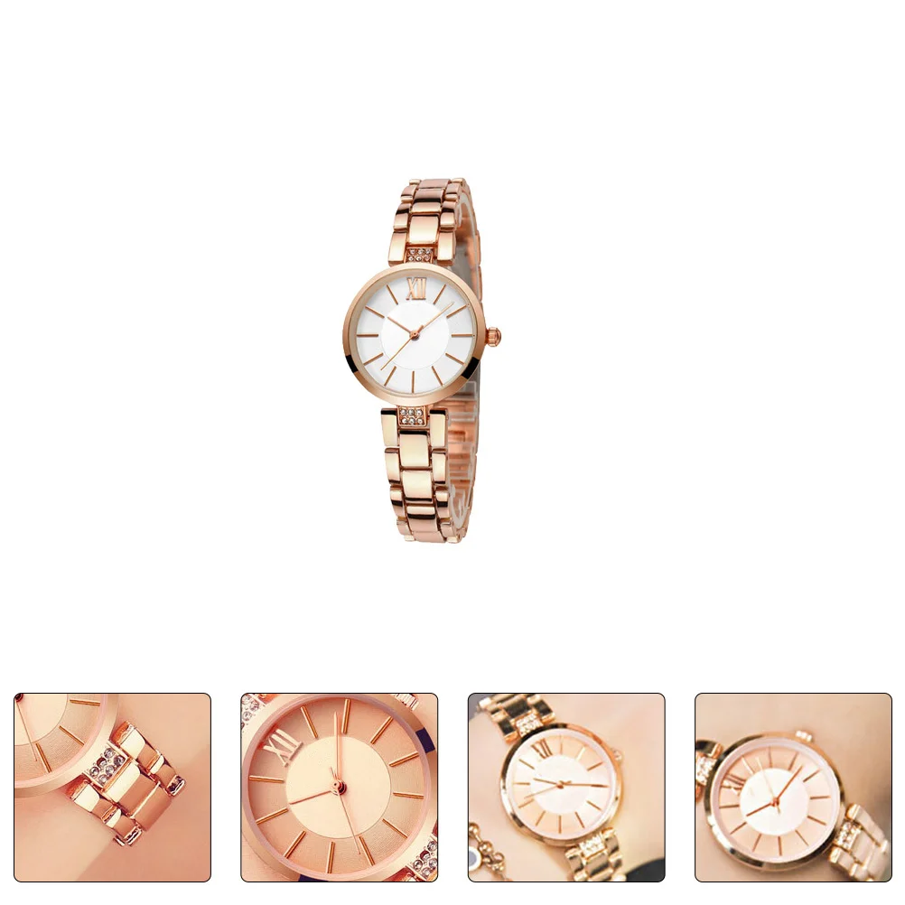 

1Pcs Women Wrist Watch Fashion Timepiece Simple Elegant Casual Wear Comfortable Adjustable Strap, Fashion