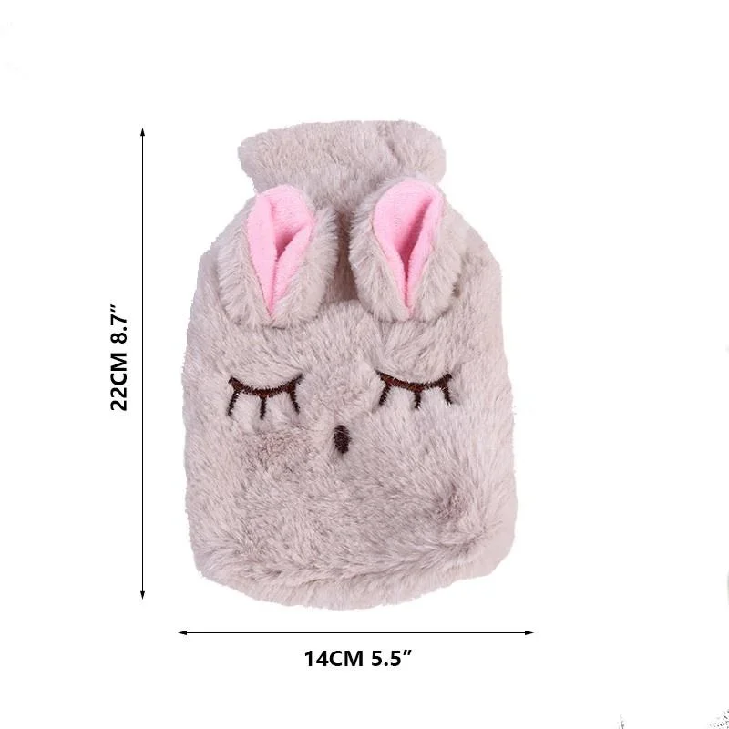 Hot Water Bottle Dormitory Belly Warmer Cartoon Hand Warmer Mini Explosion-proof Portable Hot Water Bottle Hand Warmer