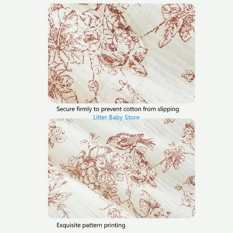 N80C بطانية أطفال مريحة لحديثي الولادة، بطانية أطفال قابلة للتنفس، آذان جميلة #4