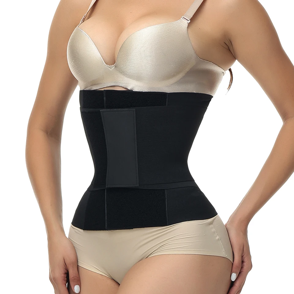 Wysoka kompresja modelująca klepsydry gorset Waist Trainer do kontroli brzucha gorset wyszczuplenia płaska pas ciążowy pas Fajas dla kobiet