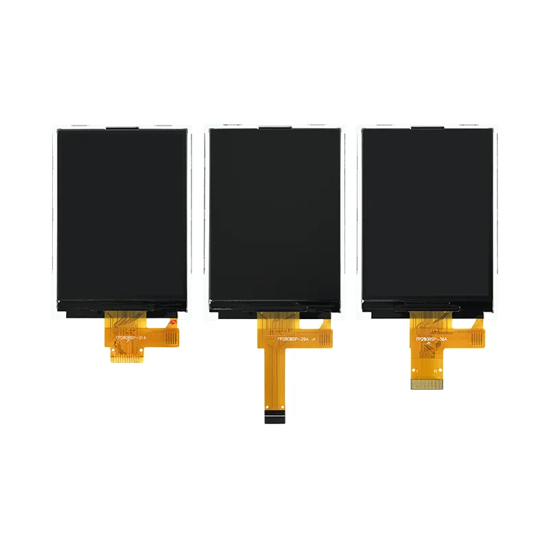 Layar LCD TFT 2.8 Inci Resolusi 240X320 HD IPS ST7789 Port Seri Driver 12Pin/14Pin/22Pin Pengelasan/Plug-In