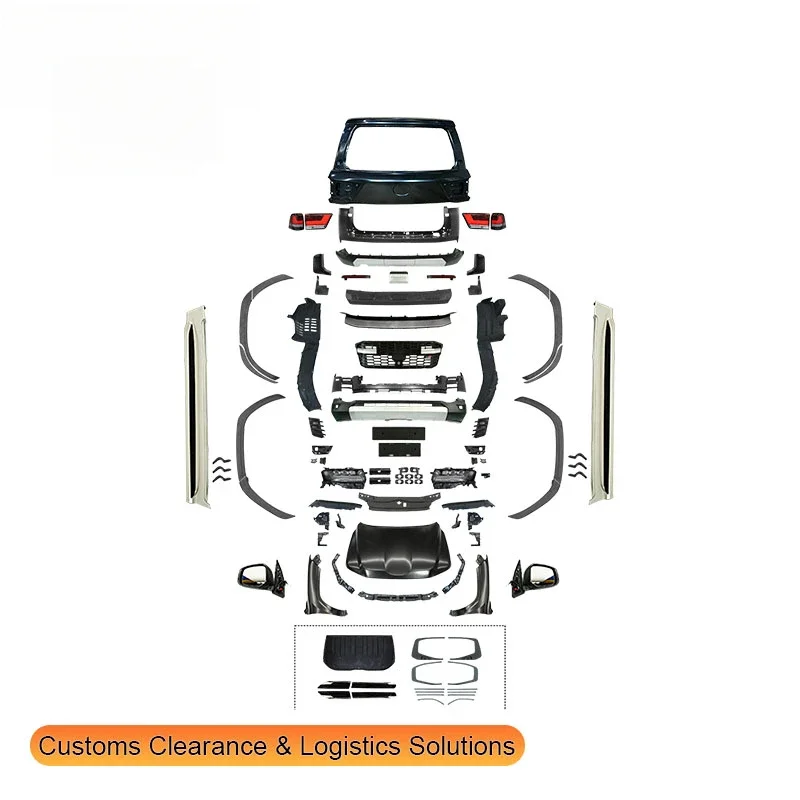 New style 2016-2020 GUGO for Toyota LC200 Bodykit Upgrade to LC300 GR 1:1 MODEL New Front & Rear Bumper Kit