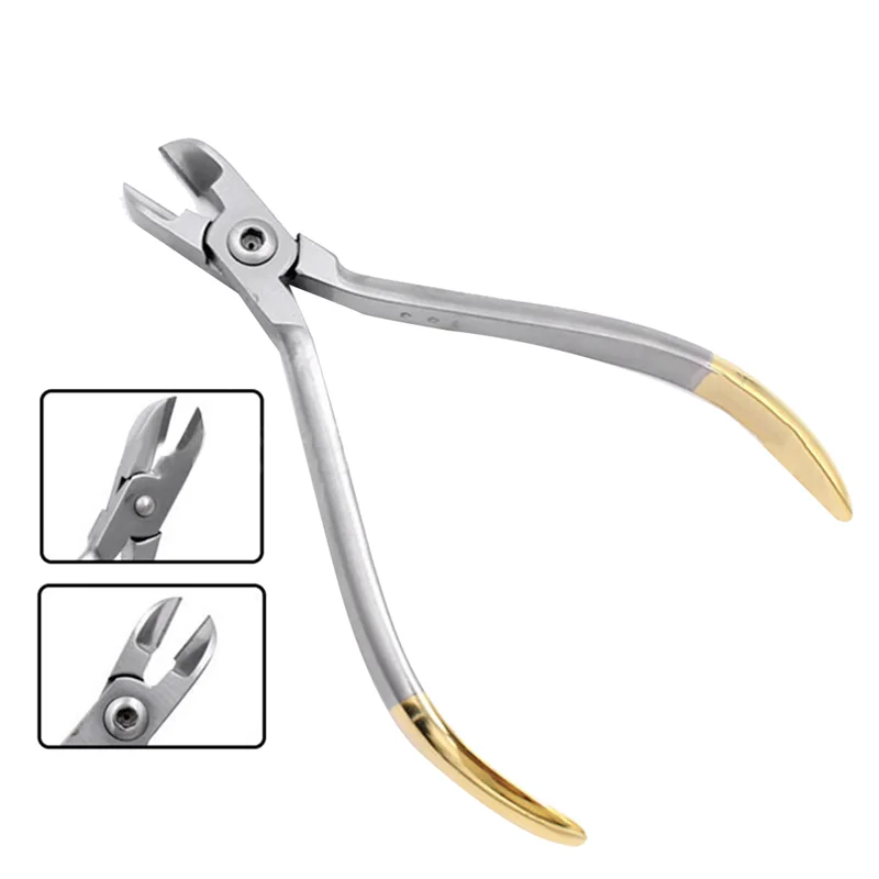 Thin Wire Cutter Pliers Forceps Stainless Steel Wire Filament Cutting Pilers Orthodontic Plier Tools Lab Forcep