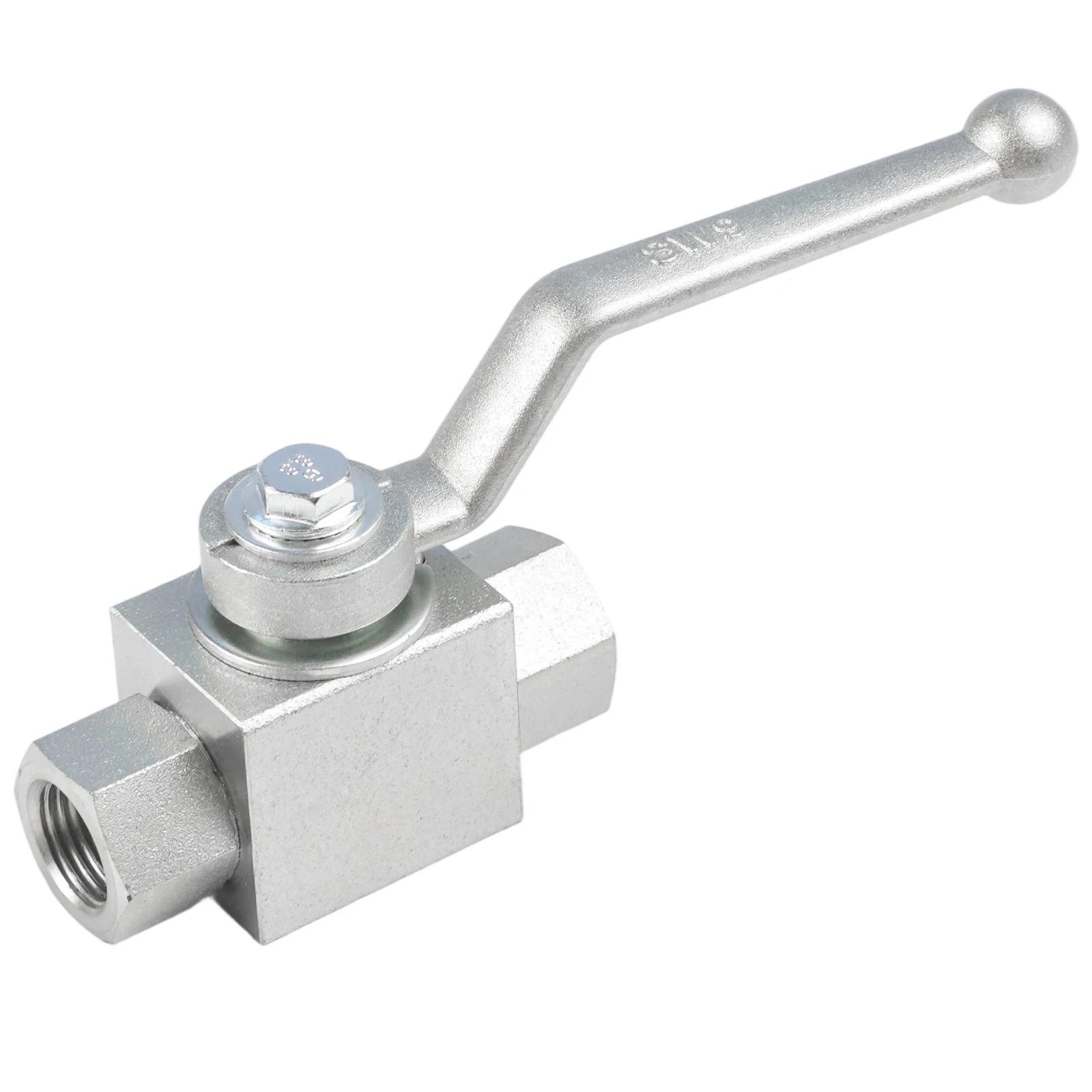2Way Hydraulic Ball Valve High Pressure Ball Valve 500 Bar M16*1.5 Internal Thread  Oil Water Ball Valve Pipe Fitting Connector