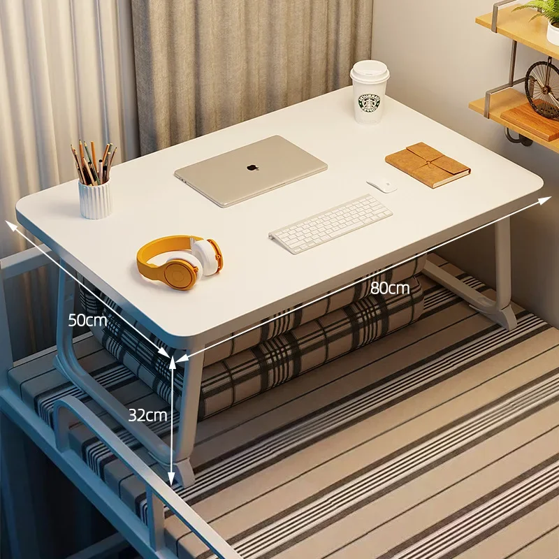 

Foldable simple U-leg bed table