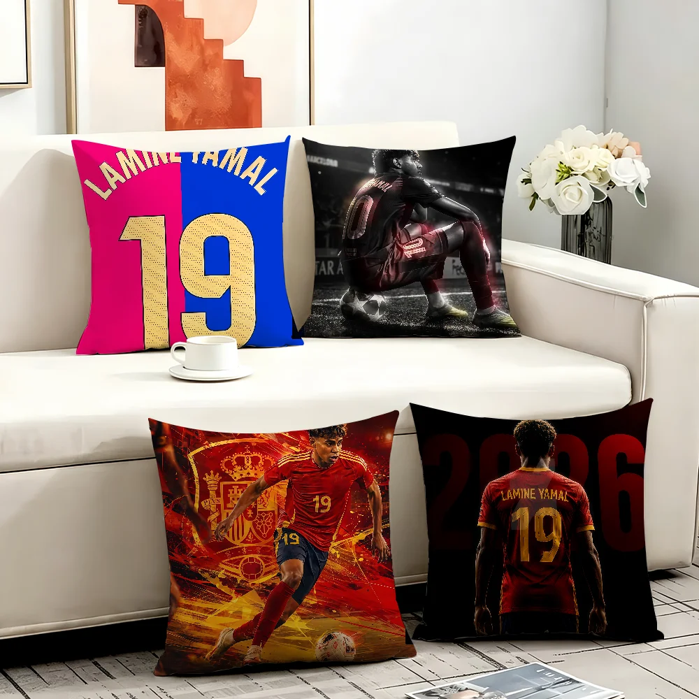 Spanish  cushion cover Anti-dustmite Sofa Cushion Decorative Office Cover Lounge Area Indoor & Outdoor Use L-Lamine Y-Yamal