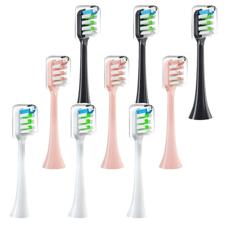 

For SOOCAS V1 V2 X3 X3U X5 D3 Electric Tooth Brush Heads 3D Oral Whitening High-Density Replacement Parts Accessories Heads