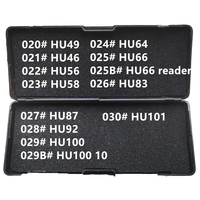 20-30 LiShi 2 In 1 HU49 HU46 HU56 HU58 HU64 HU66 HU83 HU87 HU92 HU100 HU100 10 Cut HU101 Locksmith Tools for All Types