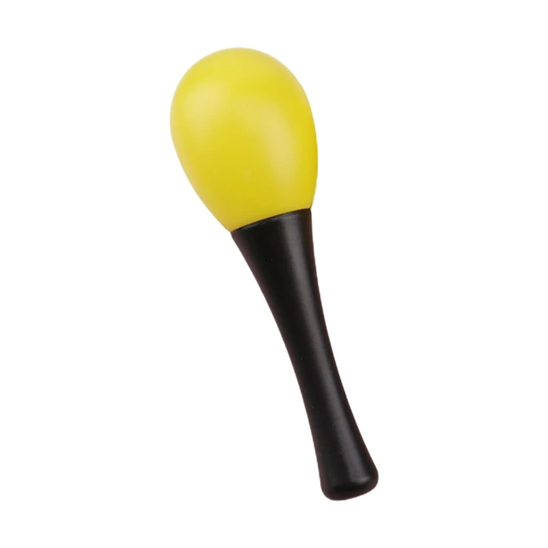 Baby Maracas Rattle Bell Orff Musical Instrument Toy Auditory Learning Toy Hand Shaking Fine Motor Skill Toy for Child