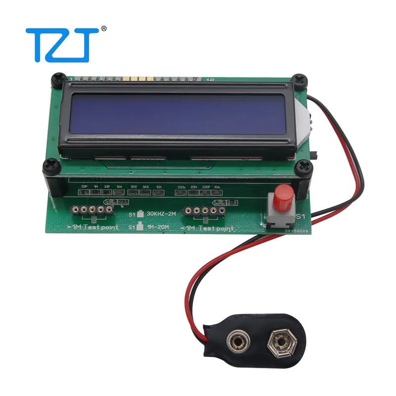 

TZT 20M Crystal Oscillator Tester Meter Low/High Frequency 3M-20M 30KHZ-2M ADC 49S