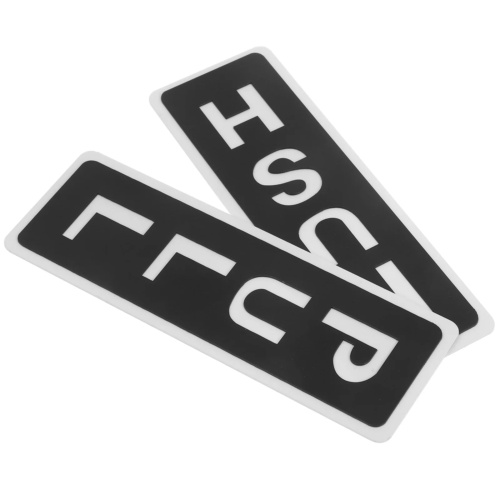 

1Set Acrylic Double Layer Push Pull Door Sign Mirror Finish Clear Font Door Sticker Store Office Entrance Label Identification