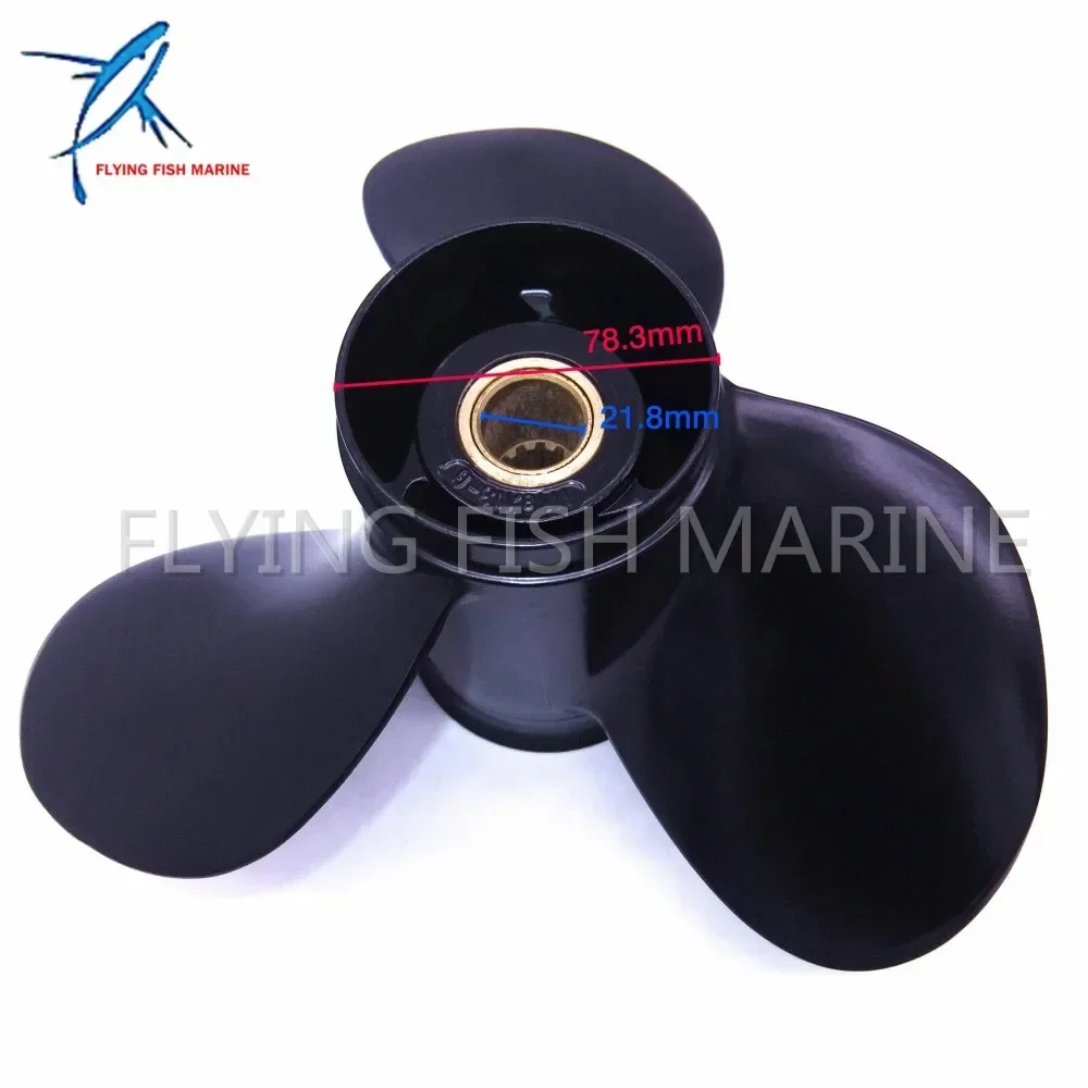 Outboard Engine 11 1/8x13-G Aluminum Propeller for Mercury  40HP 45HP 48HP 50HP 55HP 60HP 70HP Boat Motors 11 1/8 x 13 G