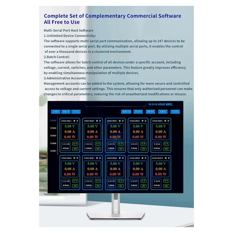 AT93-WIFI SK150 CNC Step-Up/Step-Down DC Adjustable Voltage Regulated Power Supply Solar Charging Module 7A/150W WFPOW Module