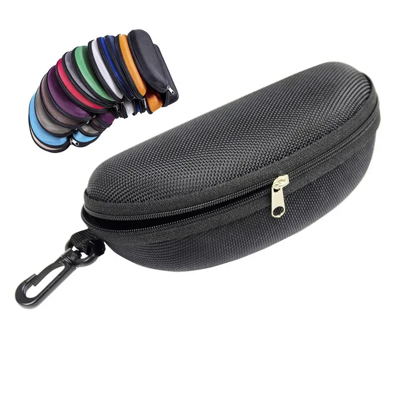 Multi-style Oxford Bra Chain Glasses Mirror Box Bag Black Hook Compression Sunglasses Box Sunglasses Case