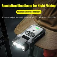 SKYRAY SH68 Fishing Headlight 1300mah EDC Sensor Headlamp USB C Rechargeable Flashlight Powerful LED Lamp With Infrared Switch