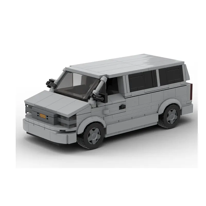 

Набор игрушек из 383 предметов с мелкими частицами, с городским автомобилем, фургоном и модельми Minibus — идеальный подарочный набор.