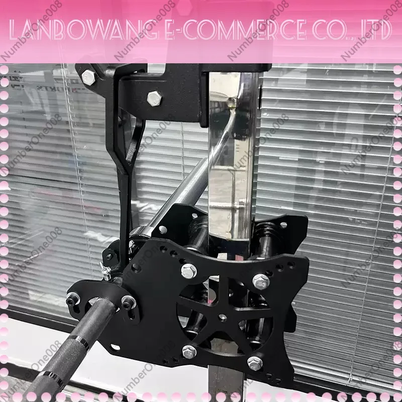 Suitable for Deep Squat Rack Slide Rail Installation, Glider High Pull Down Multifunctional Steel Cable Fitness Accessories