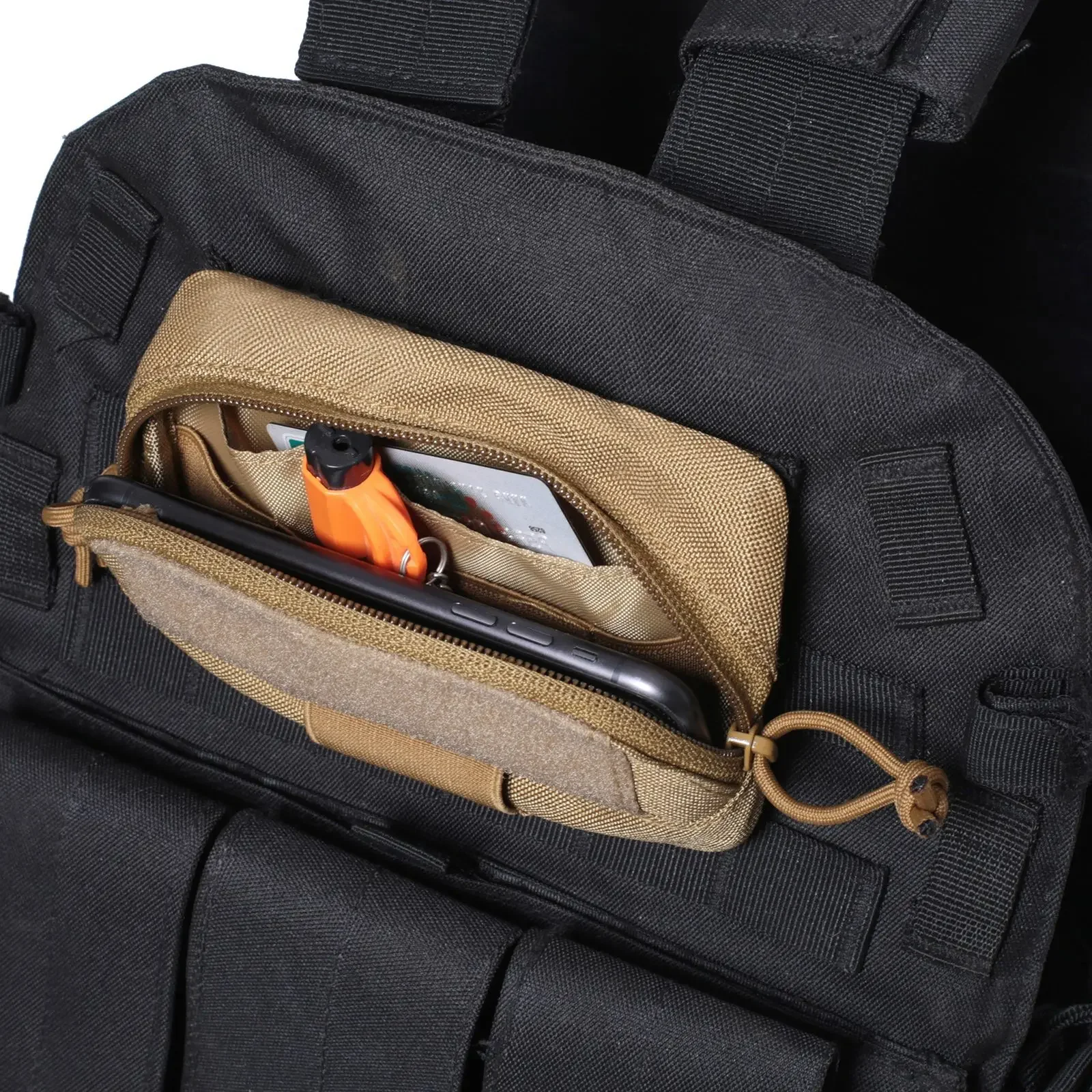 Small Molle EDC Tool Pouch Waist Pack Bag Phone Holder Outdoor Camping Hiking Hunting Accessories Bags Backpack Vest Pouches