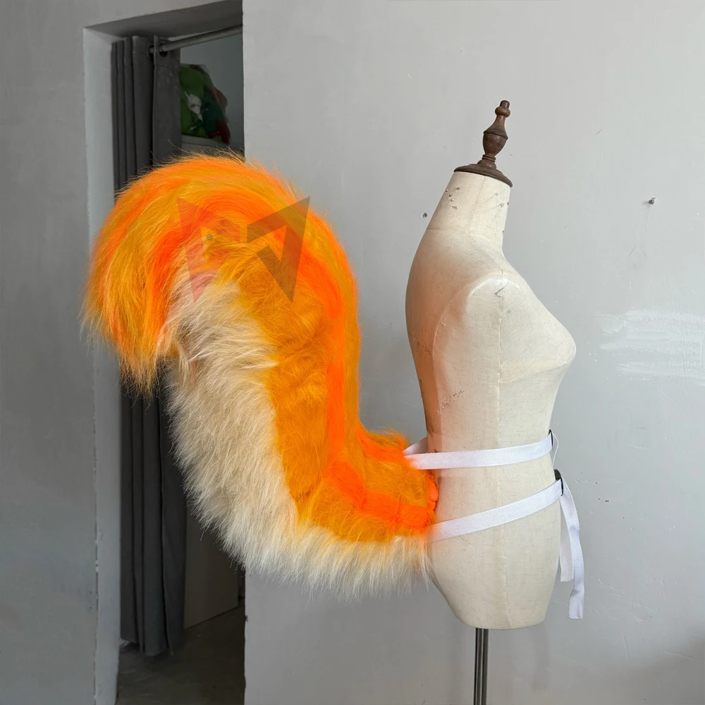 New Sciuridae Tail KiraKiran Pretty CureALa Mode Arisugawa Himari Cure Custard Cosplay Prop Hand Made Work Custom Made