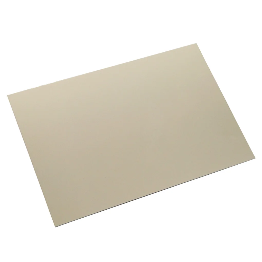 FLEOR Cream 3Ply Blank Guitar Pickguard Material Sheet Plate 290x430x2.3mm for Electric Guitar Parts DIY