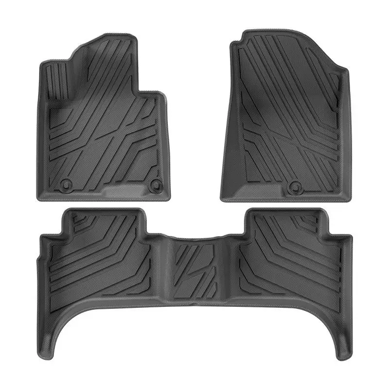 

For Hyundai santa cruz 2022-2024 TPE Car Floor Mats All Weather Waterproof Anti-Slip Cargo Liner Anti Dirty Pads Car Accessories