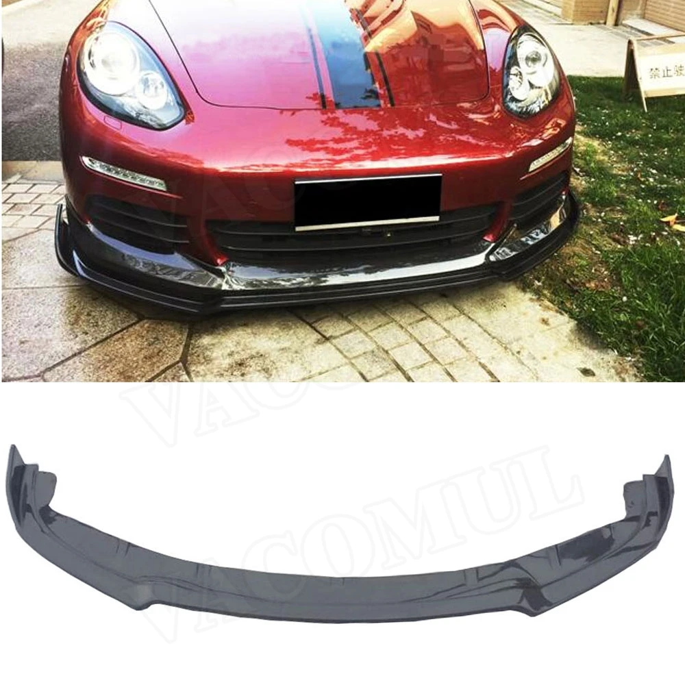 

VACOMUL Carbon Fiber Front Bumper Lip BodyKit Spoiler Bumpers For Porsche Panamera GTS Turbo S Hatchback 4-Door 2014-2017 FRP