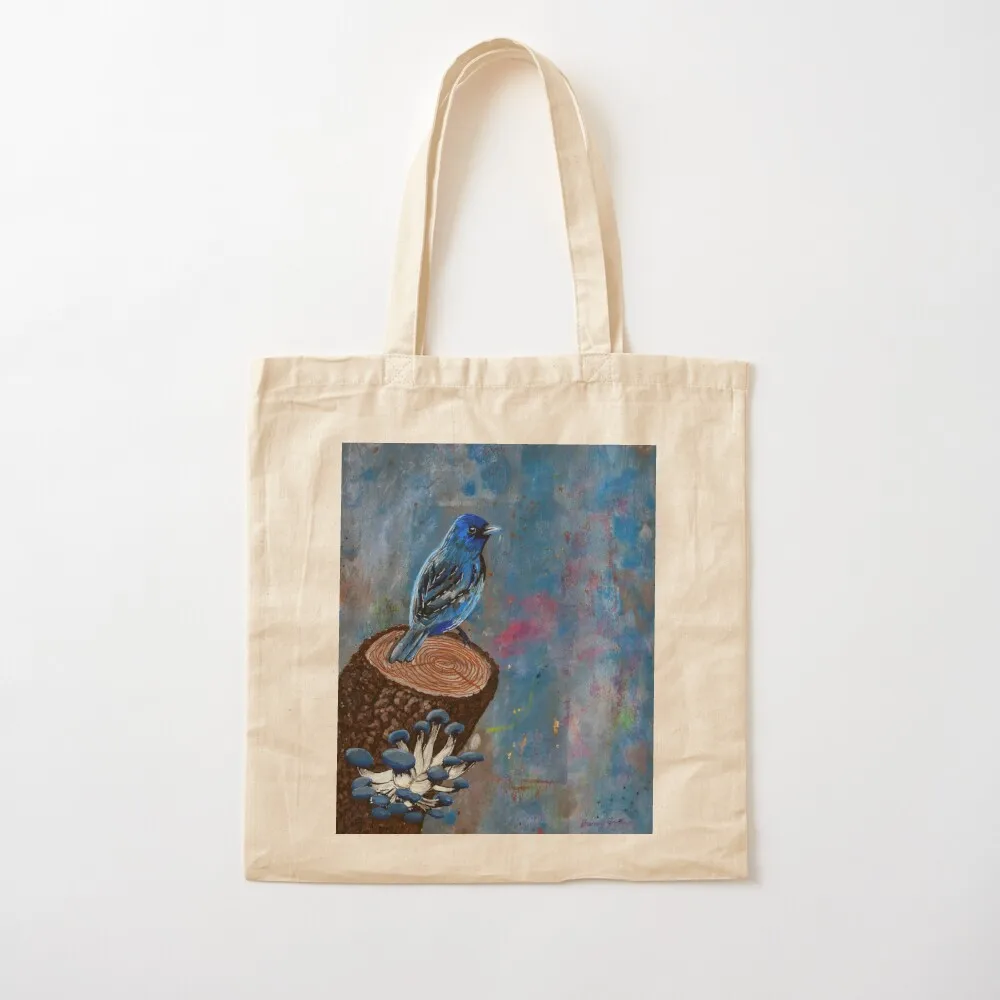 Bluebird of Happiness Tote Bag shopping trolley bag Candy bags canvas tote