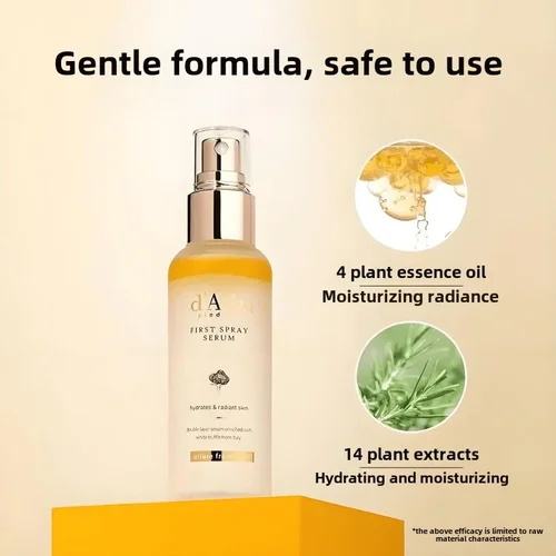 Imagen 2 del producto DAlba Trufas blancas italianas Primer suero en aerosol Crema hidratante facial Esencia iluminadora de manchas oscuras Spray multiefecto Cuidado de la piel 100 ml