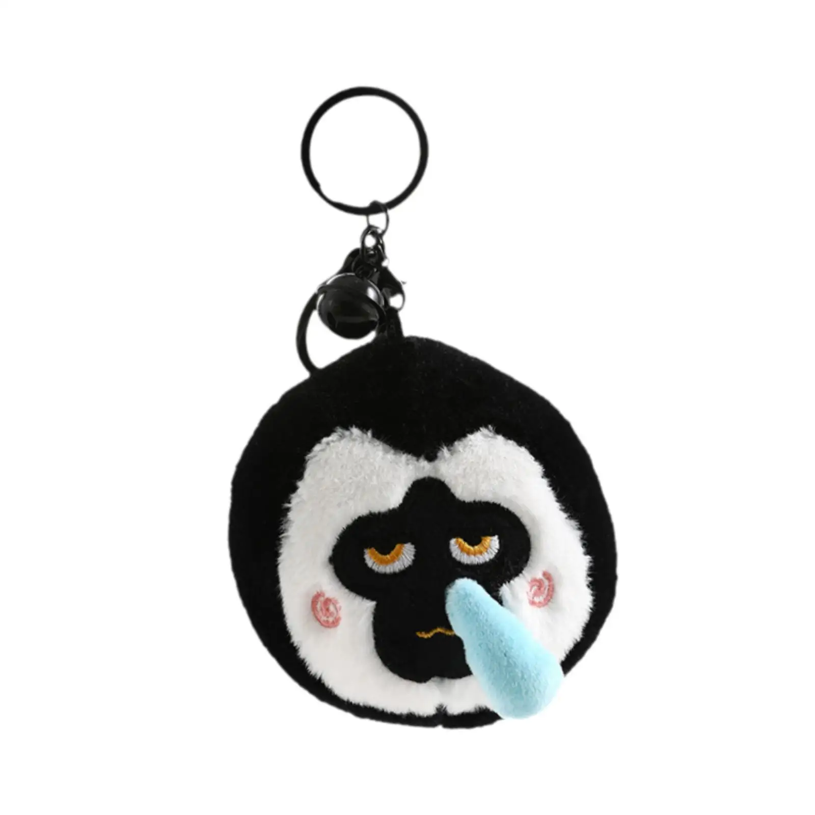 Plush Monkey Keychain Interesting Cute Hanging Ornament Portable Plush Toy