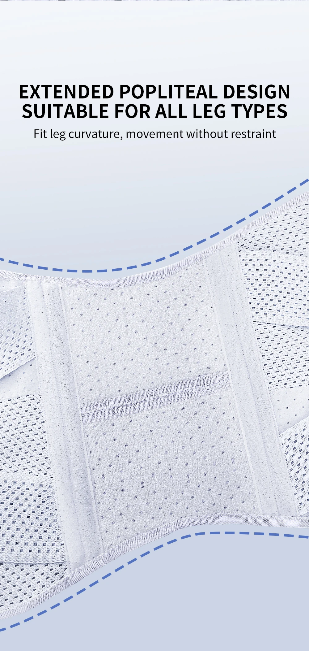Outdoor-Sport-Knieschoner, Sommer-Dünnmodell für Männer und Frauen, Geeignet für Basketball, Laufen, Wandern und Andere Tägliche Sportarten – Detail 9