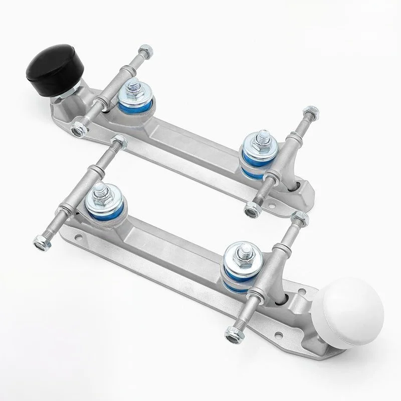 

Aluminum Alloy Double Row Four-Wheel Roller Skating Shoes Bracket Ice Skating Accessories Skateboarding Brackets Sports Gear