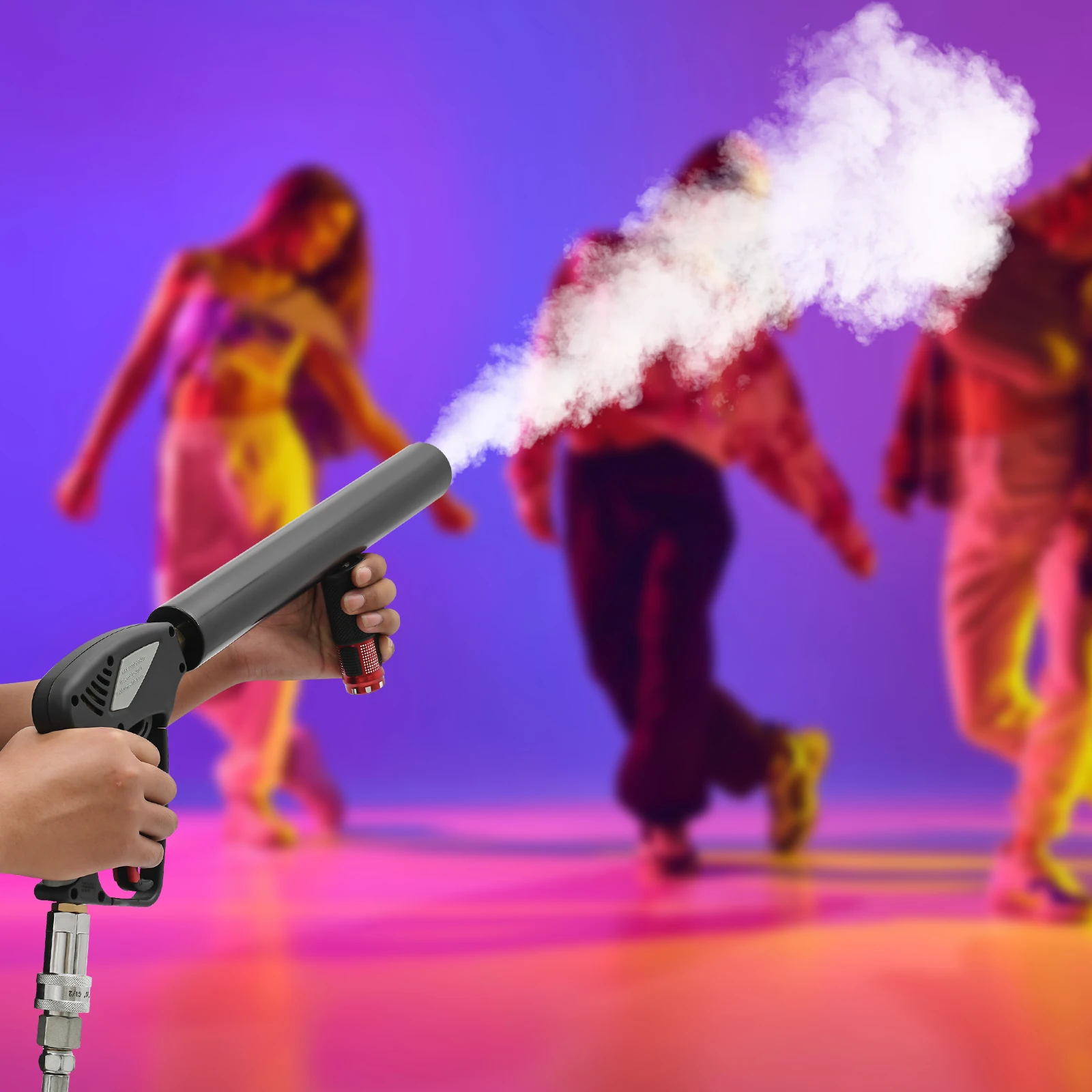 

Ручной струйный аппарат CO2 со шлангом 9,84 фута, мини-распылитель CO2, машина для дыма, туманный пистолет, вентилятор для концертной вечеринки, ночного клуба