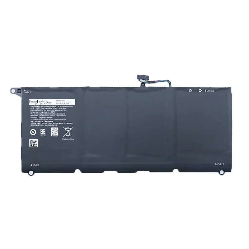 

Экварийный аккумулятор для ноутбука Dell XPS 13 9360 серии RNP72 TP1GT D9360 PW23Y 7,6 В 60 Втч