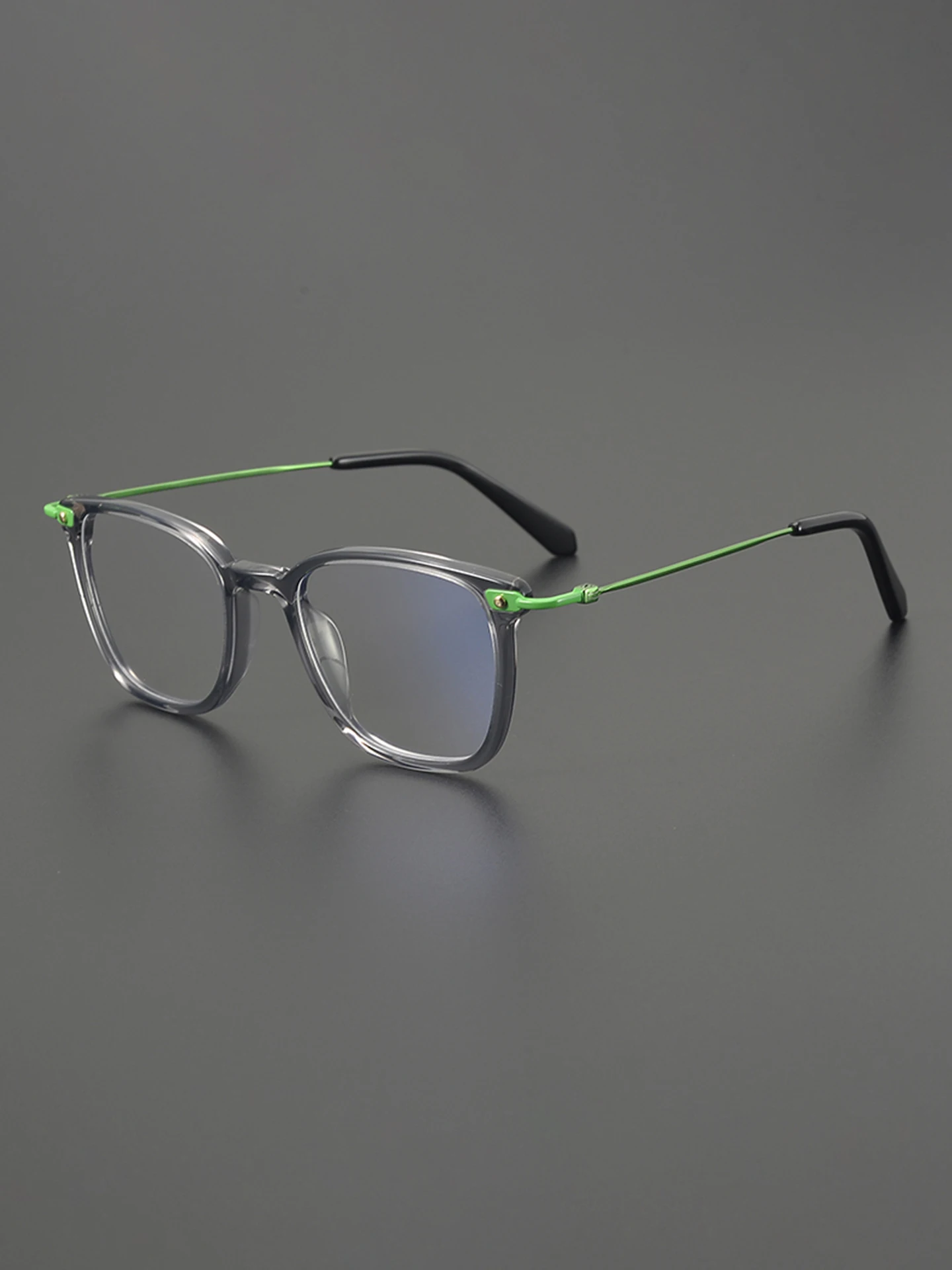 Ultra-light titanium artistic small-sized fashionable nearsighted glasses frame 150 square retro simple commuting optical glasse