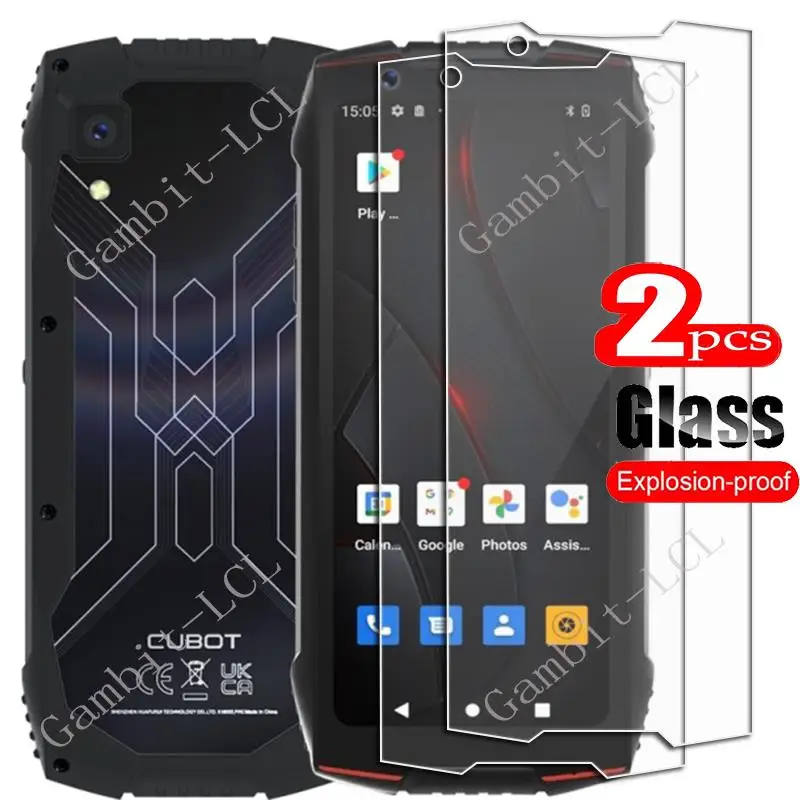 2PCS FOR Cubot KingKong Mini 3 High HD Tempered Glass Protective On King Kong Mini3 Phone  Screen Protector Film