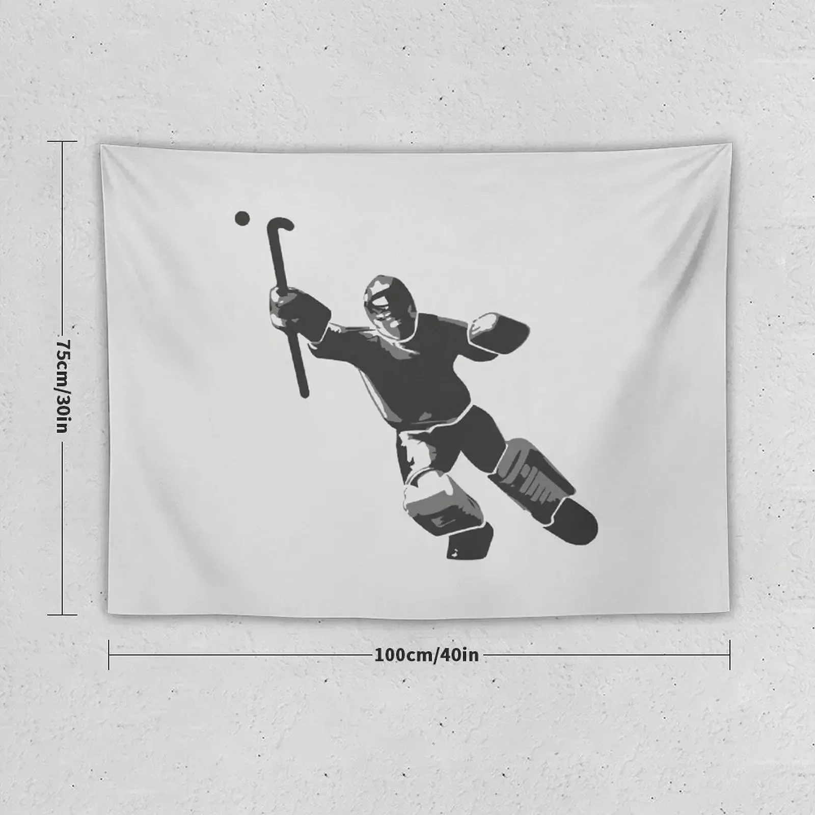 Field Hockey Goalie Tapestry Bedroom Deco Room Decorations Aesthetic Tapestry