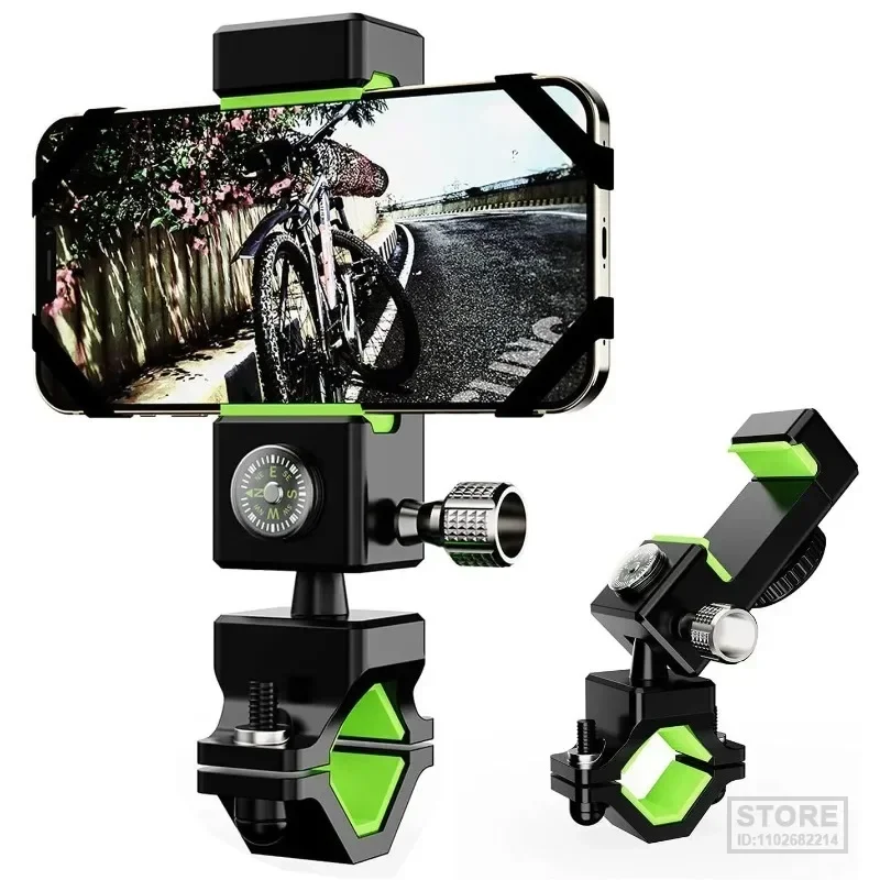 

Bike phone mount, Bicycle & Motorcycle handlebar cell holder Universal with 360 ° rotation for 4.7 " - 6.8" cellphone