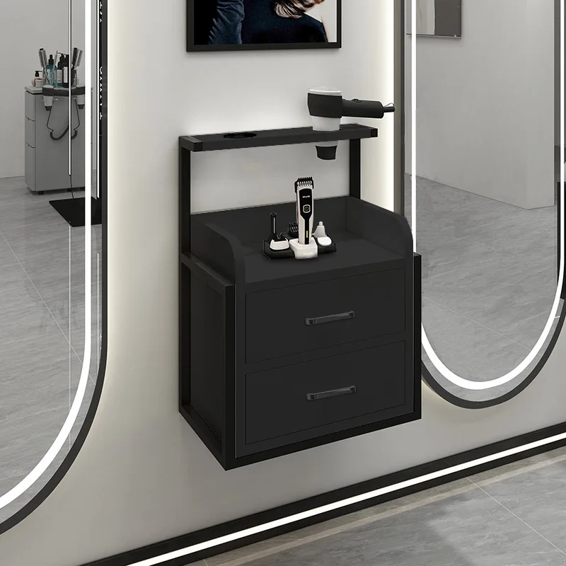 Wall Mounted Barbershop Furniture Tool Locker