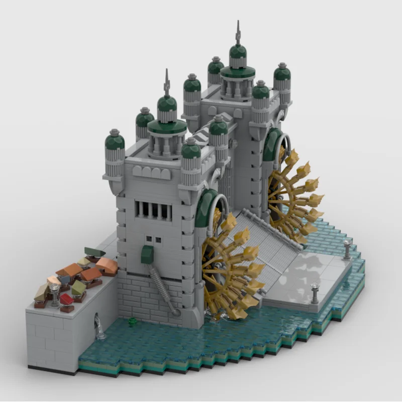 New 1984Pcs City Hot Selling Street View Moc Modular The Dawns Model Building Blocks Diy Creative Ideas Brick Toys Birthday Gift