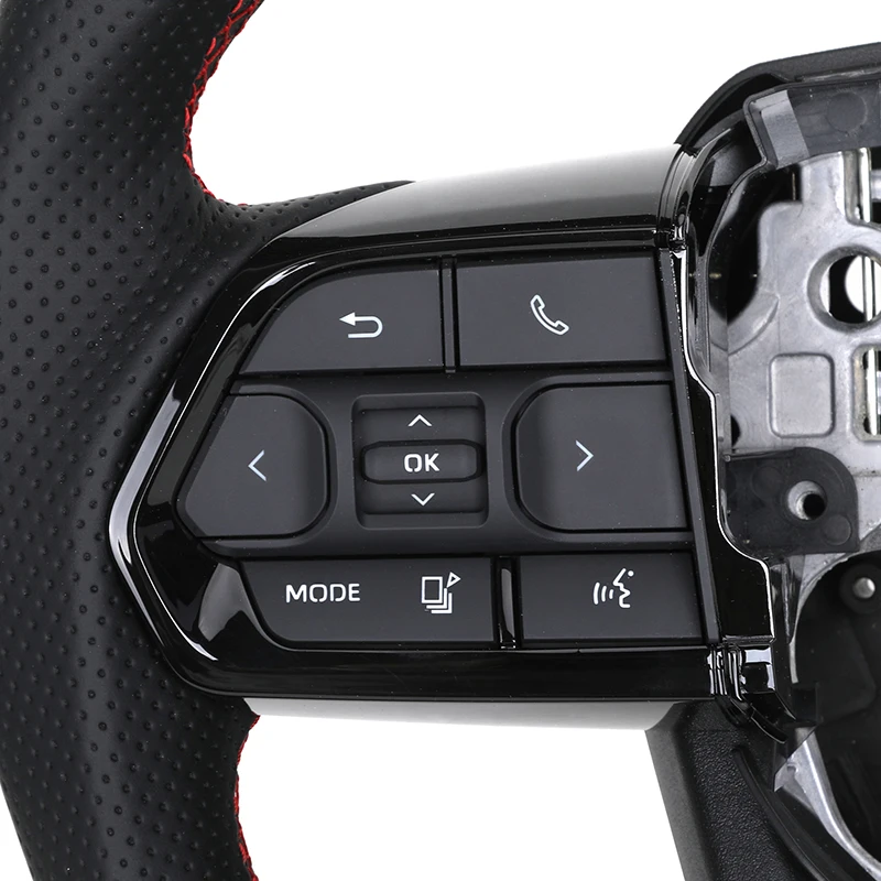 عجلة قيادة جلدية GR Sport Volante لسيارة Toyota Landcruiser 79 Series LC200 LC300 LC 300 Prado 150 Hilux 4runner GR 4 Runner