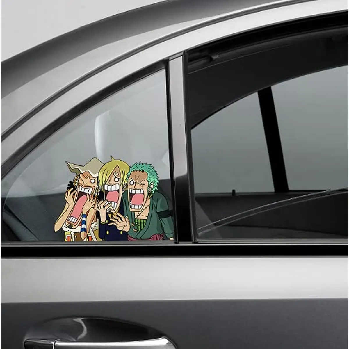 Sanji Roronoa Zoro Usopp Funny Car Sticker ONE Piece Anime Sticker Waterproof Sunscreen  Laptop Decals Bumper Stickers